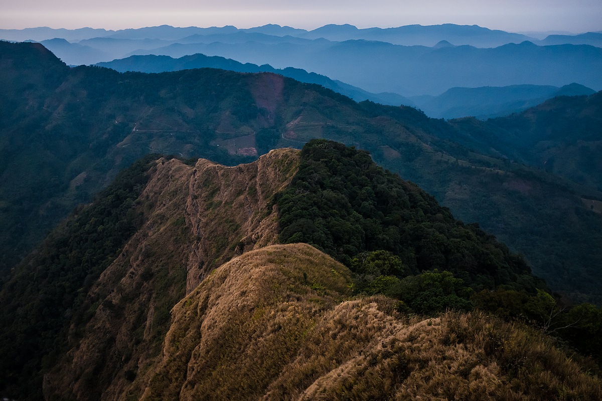 View from Reiek Mountain (Mizoram 2014)